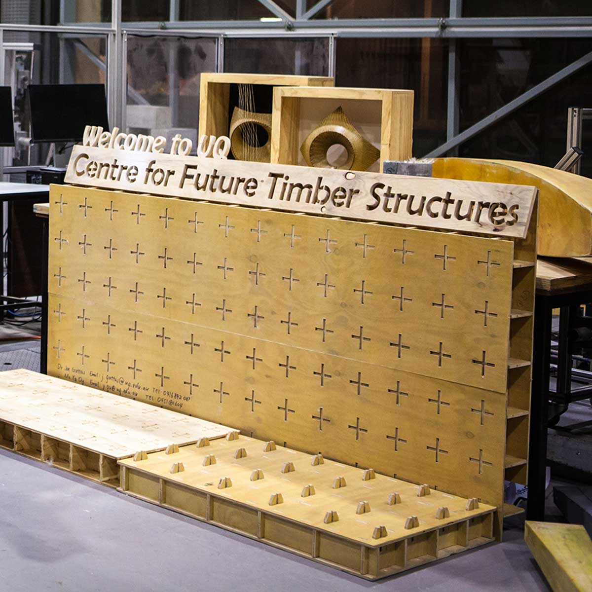FRP-Timber Composite Panels